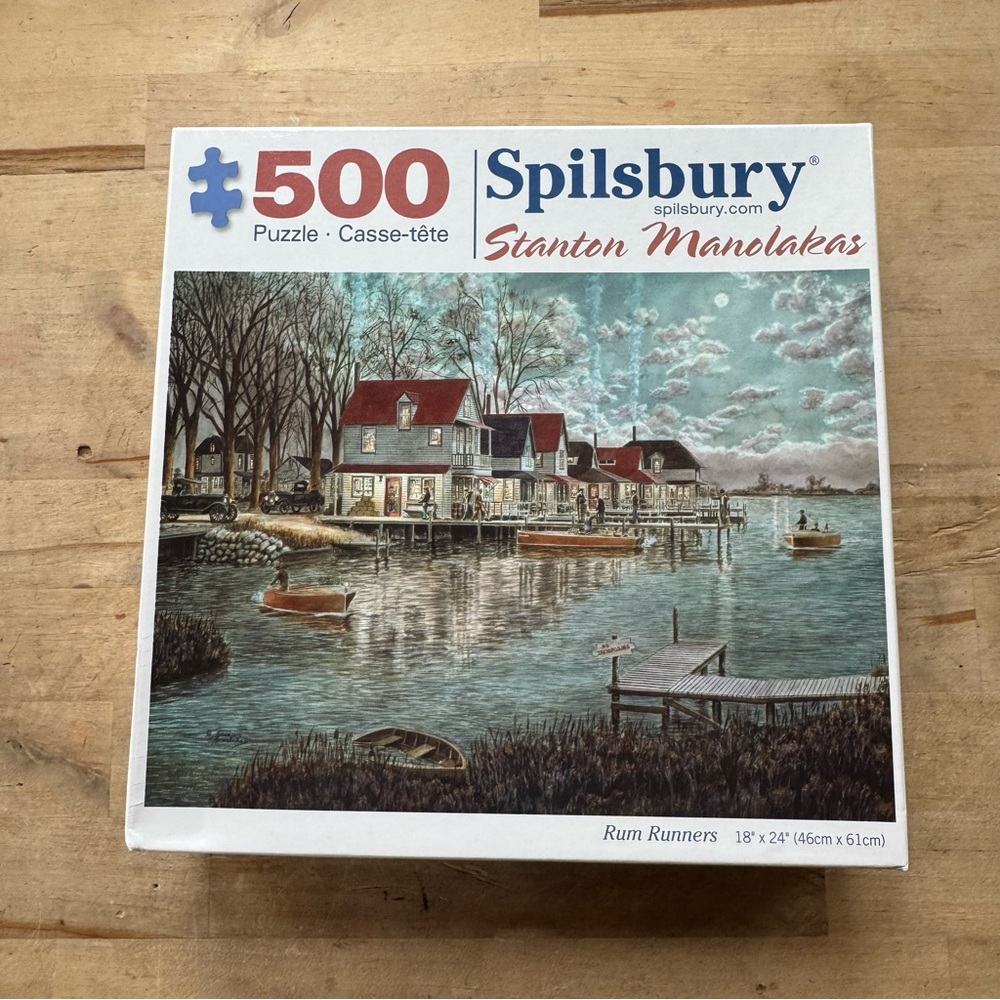 Spilsbury Stanton Manolakas Rum Runners 500 Piece Puzzle